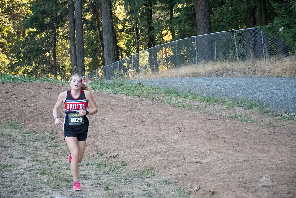 Columbia junior Lilah Zimmerman takes on the home course Sept. 24.